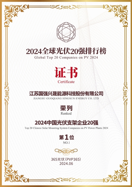 Китай Jiangsu Guoqiang Singsun Energy Co., Ltd. Профиль компании